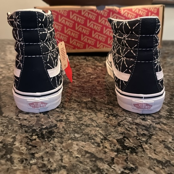 Vans off the wall unisex sk8 Hi slim quil NiB M11 W9.5 - Picture 5 of 9